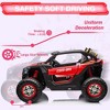 24V 2 Seater Kids Ride on UTV Car w/Remote Control, 4WD Powerful Electric Vehicle - 2 of 4