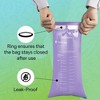 FifthPulse Disposable Lavender Emesis Bags, Barf Bags for Kids & Adults, Vomit Bags for Traveling, Great for Motion Sickness & Nausea - 3 of 4
