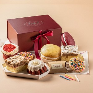 Dulcet Gift Baskets Birthday Gift Baskets, Fresh baked Bakery Goods Gift Basket, Gourmet Birthday Food Gifts for Brother, Dad, Son, Colleague & Freind - 1 of 4