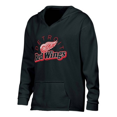 NHL Detroit Red Wings Women's Dark Fleece Hooded Sweatshirt