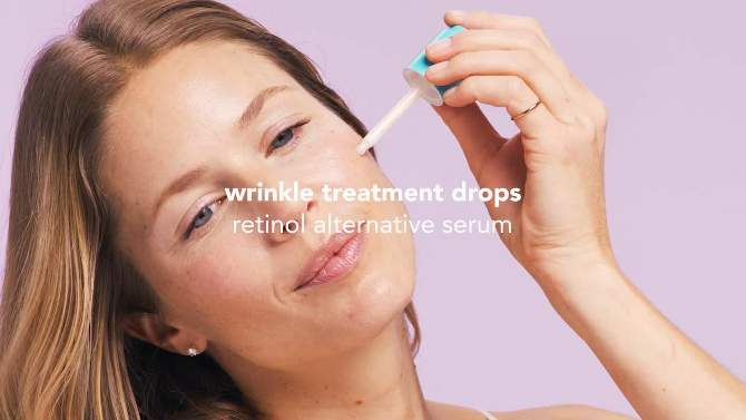 TULA SKINCARE Wrinkle Treatment Drops Retinol Alternative Serum - 0.98 fl oz - Ulta Beauty, 2 of 8, play video