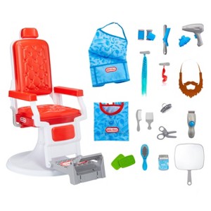 Little Tikes Hair Salon Beauty Set with 20 Accessories Pretend Play Barber Shop Stylist - 1 of 4