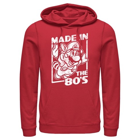 Nintendo red hoodie sale