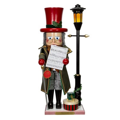 Kurt Adler 21.3-Inch Steinbach Musical Caroler Nutcracker