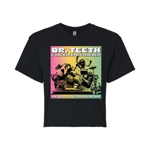 Women's - Disney - Dr. Teeth & The Electric Mayhem Band Cropped Graphic T-Shirt - 1 of 4
