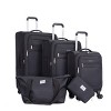Whisen 5-Piece Set(18/23/27 in.) Luggage Sets Lightweight Softshell Suitcase with Travel Bag and Toiletry Bag - 3 of 4