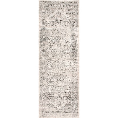 Nuloom Madisson Vintage Faded Medallion Indoor Area Rug