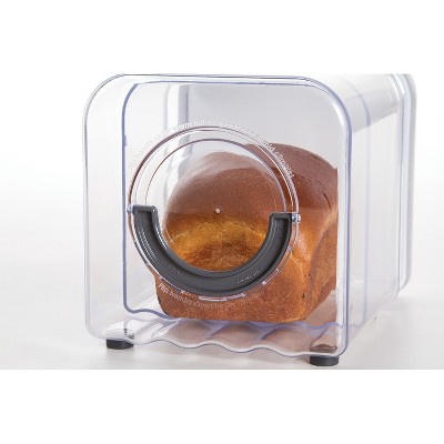 Clear Expandable Bread Storage Container with Air Vent