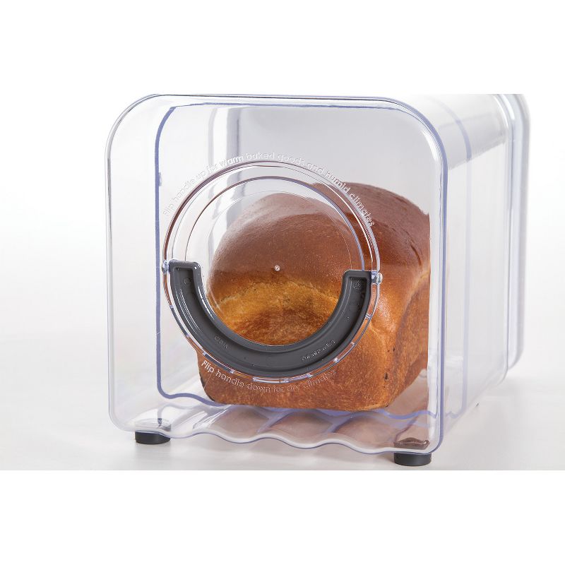 Progressive Prepworks ProKeeper Bread Storage Container With Air Vent, Clear, 2 of 6