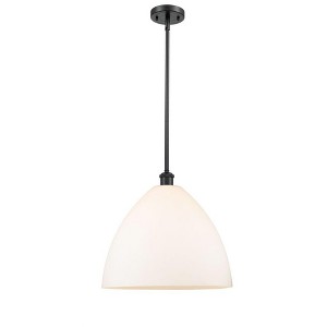 Bristol Glass - 1 Light Pendant In Industrial Style-16.75 Inches Tall and 16 Inches Wide - 1 of 1