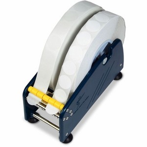 Tatco - Transparent Adhesive - Backed Mailing Seals - Circle - 1 in. - 5000 / Roll - 1 of 2