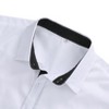 Mens Short Sleeve Shirts Casual Wrinkle Free Shirt Summer Button Down Shirts - 4 of 4