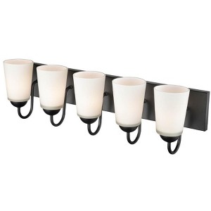 Millennium Lighting Ivey Lake 5 - Light Vanity in  Matte Black - 1 of 3
