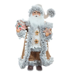 Kurt Adler 17.25-Inch Kringles Standing Gingerbread Santa - 1 of 4