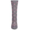 Memoi Women's Intergalactic Stars Cashmere Blend Crew Socks - 2 of 4