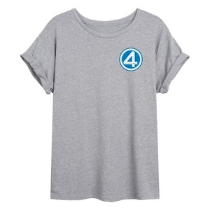 Women's - Marvel - Fantastic Four First Steps Oversized Graphic T-Shirt - 1 of 4