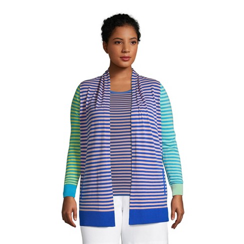 Lands' Women's Cotton Open Sweater Target