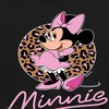 Girls' - Disney - Minnie Leopard Print Short Sleeve Graphic T-Shirt - 2 of 4