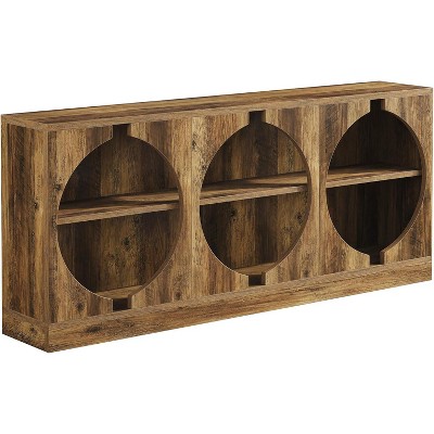 Tribesigns 68.11-Inch Long Console Table, 3-Tier Entryway Table with Storage