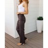 Women's High Rise Frayed Hem 90's Straight Jeans - Judy Blue - 2 of 4