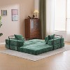 NicBex Convertible Folding Upholstered Floor Sofa Bed with Metal Stand,Oversized Futon Couch Sleeper Sofa for Living Room,Bedroom - 4 of 4