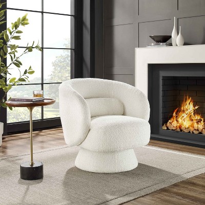MINIMORE Modern Style Swivel Accent Chair