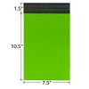 UOFFICE Colored Poly Mailer Bags 7.5" x 10.5" Envelopes - 3 of 4