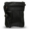 Steeltime Genuine leather handbag , Containing accessible pockets. Color Options: Black, Brown, Navy, Purple, Red, Mint - 2 of 4