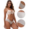 INSPIRE CHIC 3 Layers Period Leak Proof Briefs for Women's Cotton Mid-Waisted Elastic Waistband Underwear - 3 of 4