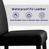 Subrtex Faux Leather Indoor Dining Chair Set Of 2, Modern Mid-Century Chairs For Home - 4 of 4