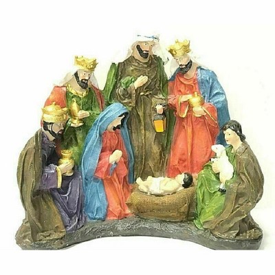 Home Accents Holiday Tabletop Nativity Scene 5.9" W x 12.4" L x 10.4" H