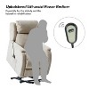 Set of 2 Fabiola Upholstered Lift Assist Power Recliner Chair|ART OF LIVING DESIGNS - 4 of 4