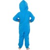 DC Comics Toddler Kids Superhero Character Hooded Union Suit Footless Pajamas - 4 of 4