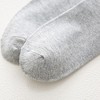 Anna-Kaci Women's 5-Pair Ankle Socks with Ribbed Cuff and Embroidered Heart Accent for Comfort and Style - 4 of 4