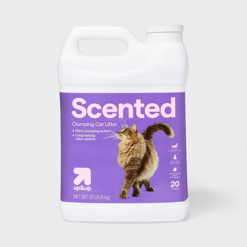Scented Clumping Cat Litter Jug - 20lbs - up &#38; up&#8482;, 1 of 5