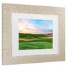 Trademark Fine Art - James McLoughlin Farmscape Photo V Matted Framed Art - 3 of 4