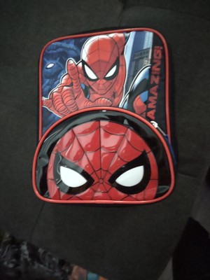 Spider-man Kids' Single Compartment Lunch Box With Zip Pocket - Blue :  Target