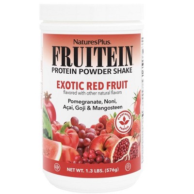 Fruitein Exotic Red Fruit Shake by Nature's Plus  -  1.3 lbs Powder