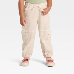 Toddler Girls' Cargo Jogger Pants - Cat & Jack™ - 1 of 3