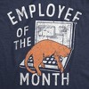 Mens Funny T Shirts Employee Of The Month Sarcastic Office Tee For Men - Crazy Dog Men's T Shirt - 2 of 4
