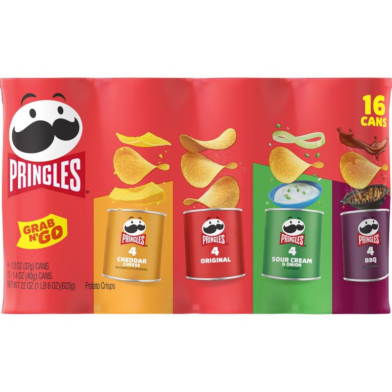 Pringles Grab and Go Variety Pack - 22oz, 6 of 9