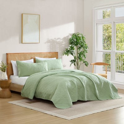 HLC.ME Lorenzo - 3 Piece Quilt Set, Lightweight Bedspread Coverlet Set