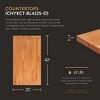 John Boos Butcher Block Kitchen Countertop, 42" x 25" x 1 1/2", Cherry - 2 of 4