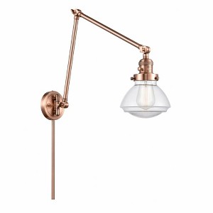 Olean - 1 Light Double Extension Swing Arm Wall Sconce In Industrial Style-27.75 Inches Tall and 8.75 Inches Wide - 1 of 1