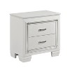 NicBex Nightstand with Drawers,1pc Side Table with Pulls  and Multi -colored Finish,Bedside Table for Bedroom,Living Room - 2 of 4