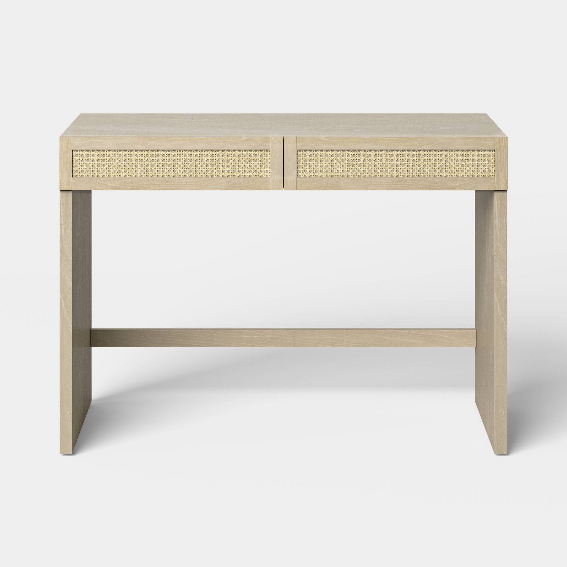 Woven Desk with Two Drawers Naturals - Threshold™