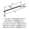 Amerock Balon Appliance Pull for Large Panels and Oversized Cabinets - 3 of 4