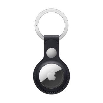 Apple AirTag Leather Key Ring - Midnight