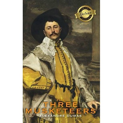 The Three Musketeers (Deluxe Library Binding) (Illustrated) - by  Alexandre Dumas (Hardcover)