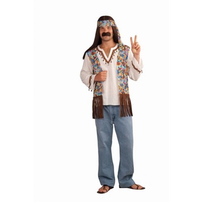 Forum Novelties Men's Groovy Hippie Set One Size Fits Most